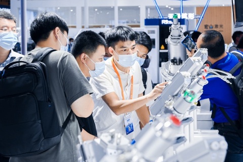 上海国际机器人展览会展会现场图片