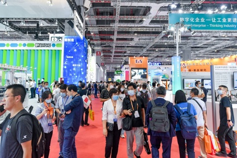 上海国际机器人展览会展会现场图片