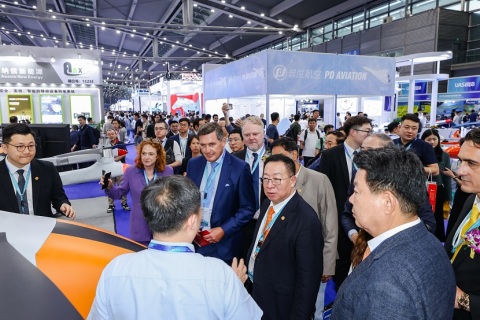 上海国际低空经济展览会展会现场图片