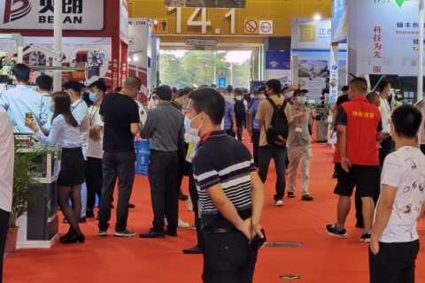 广州国际不锈钢工业展览会展会现场图片