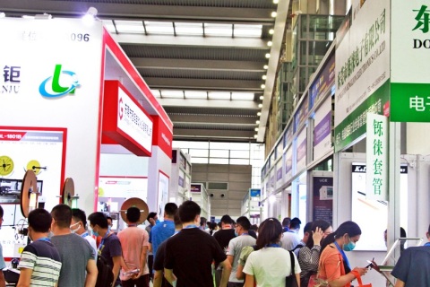 上海国际连接器产业展览会展会现场图片