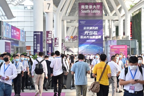 深圳信息通信展展会现场图片