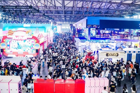中国(上海)国际数码互动娱乐展览会CJ展会现场图片