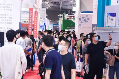 上海国际水展展会现场图片