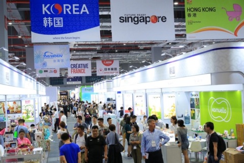 中国（上海）童装展览会展会现场图片