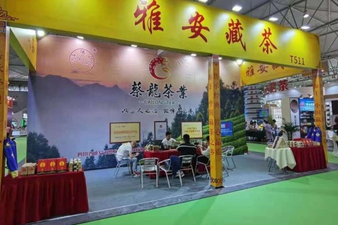 山东烟台茶博会展会现场图片