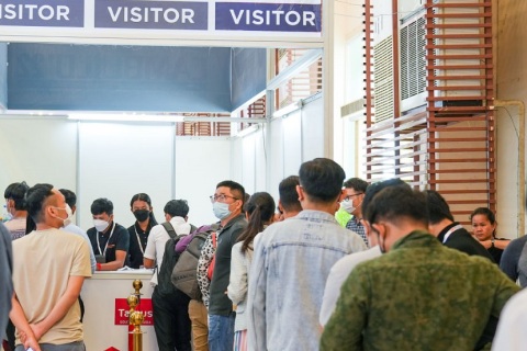 柬埔寨金边建材五金展览会展会现场图片