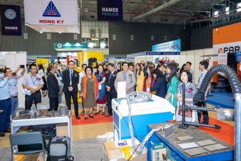 越南胡志明工业机床金属加工展览会展会现场图片