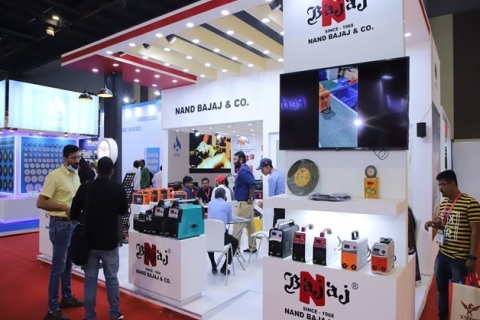 印度孟买机床工具展览会展会现场图片