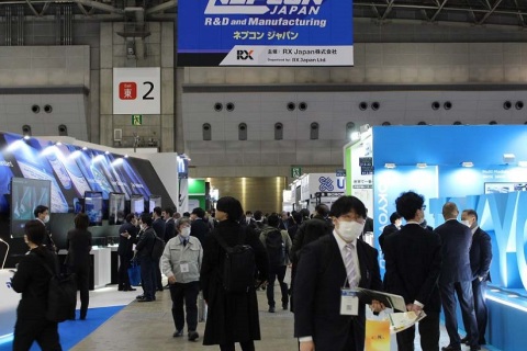 日本东京电子生产设备展览会展会现场图片