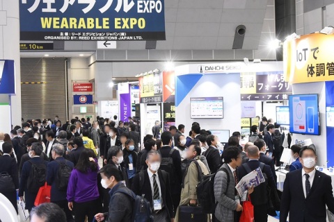日本东京电子元器件展览会展会现场图片