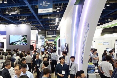 韩国首尔电力展展会现场图片