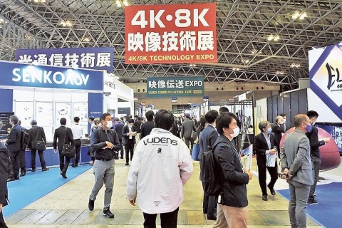 日本东京光通信技术展览会FOE展会现场图片