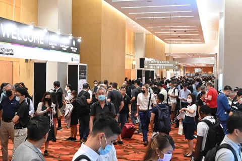 新加坡亚洲云计算展览会展会现场图片