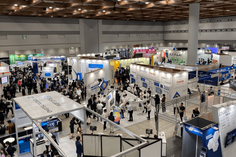 日本东京区块链展览会展会现场图片