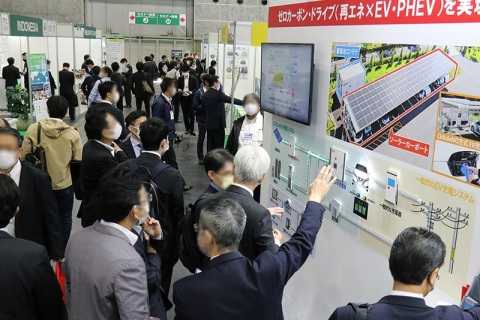 日本东京太阳能光伏展览会展会现场图片