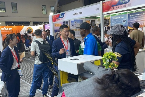 尼日利亚太阳能光伏及储能展展会现场图片