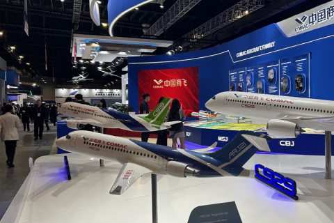 新加坡航空展览会展会现场图片