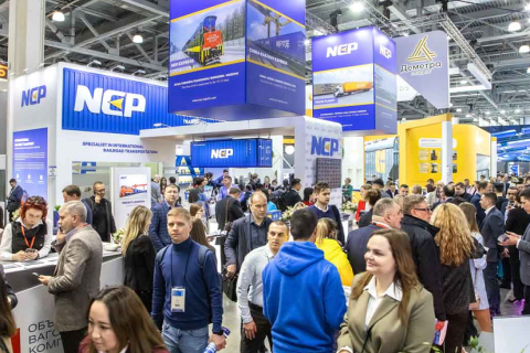 俄罗斯莫斯科物流运输展览会展会现场图片