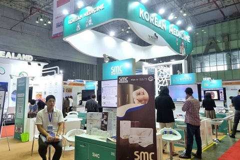 越南河内医疗器械、分析诊断、制药机械原料展览会展会现场图片
