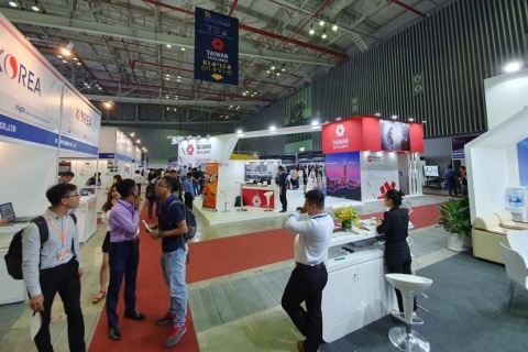 越南消费电子展览会展会现场图片