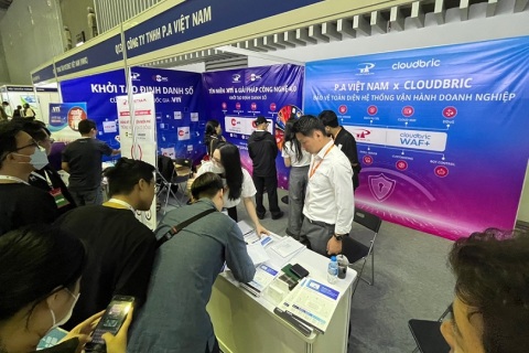 越南消费电子展览会展会现场图片