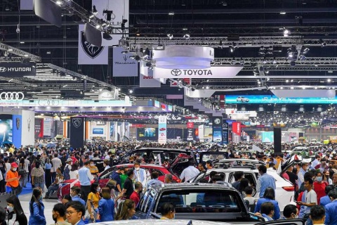 泰国曼谷国际汽车、摩托车展览会展会现场图片