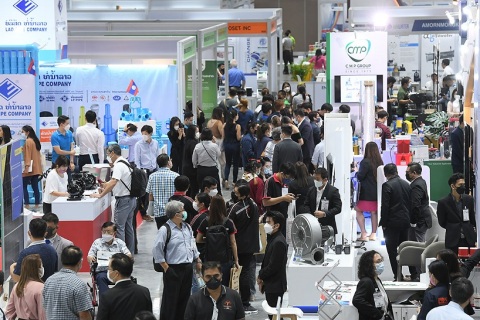 泰国曼谷暖通制冷展展会现场图片