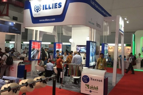 印尼雅加达纺织机械展览会展会现场图片