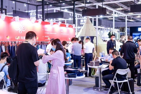 北京服装定制展展会现场图片