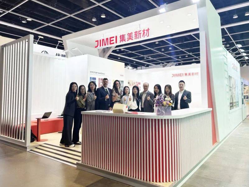 JIMEI集美新材参展中国香港眼镜展HKOF 2025 | 开启眼镜盛宴,共赏世界美景