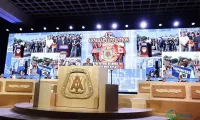 木构舞台彰显工会力量