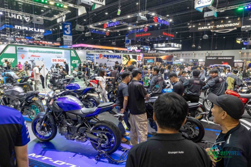 2025年泰国曼谷国际摩托车展览会：Yamaha大放异彩