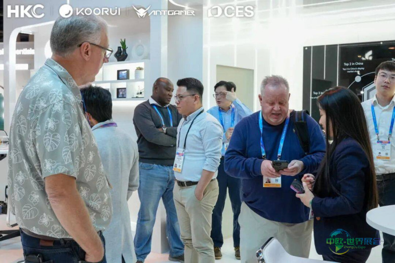 HKC惠惠科视界RGB-MiniLED与1080Hz高刷双旗舰亮相CES 2026际消费电子展