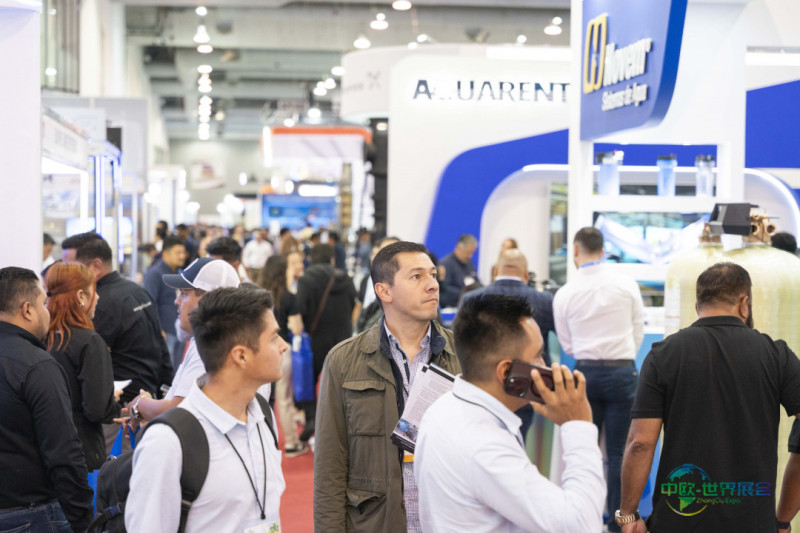 参加Aquatech Mexico的专业人士