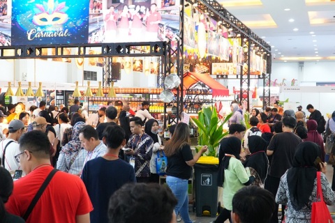 印尼食品、果蔬、咖啡、餐饮展览会展会现场图片