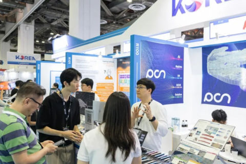 新加坡亚洲科技展展会现场图片