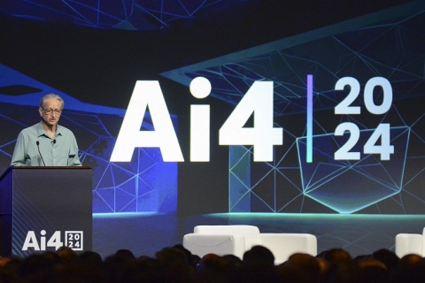美国全球人工智能行业大会Ai4展会现场图片