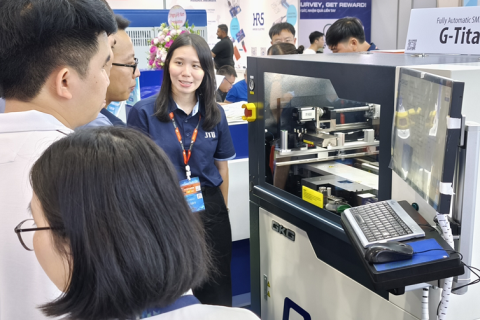 越南河内亚洲工业科技展展会现场图片