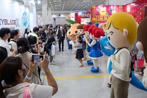 韩国首尔卡通授权展KCLF展会现场图片