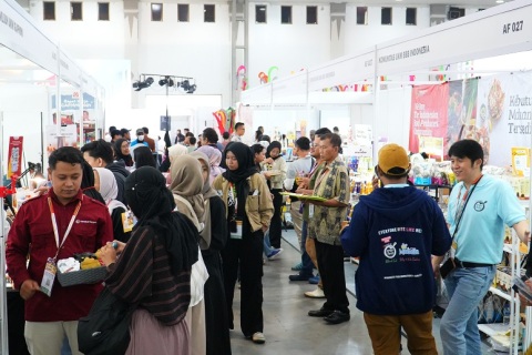 印尼食品、果蔬、咖啡、餐饮展览会展会现场图片
