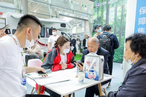 广州房车展展会现场图片