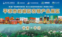 崆峒优质特产赴大湾区 亮相广州消费帮扶展会