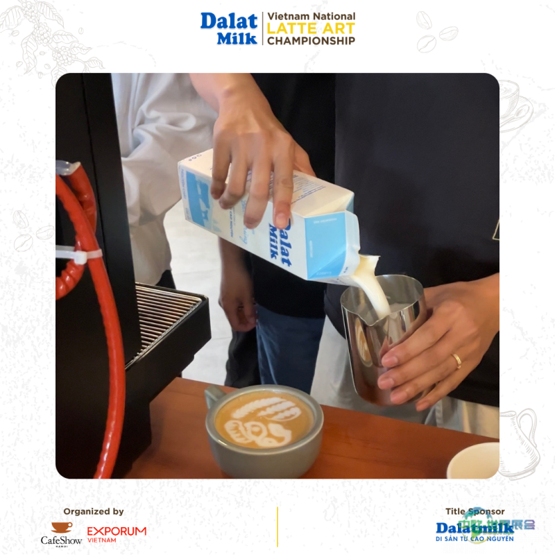 越南胡志明市咖啡茶烘焙展：越南咖啡展与Dalatmilk联合举办拿铁艺术工作坊圆满落幕